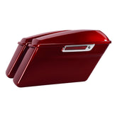 HR3 Velocity Red Sunglo 2016S Hard Saddlebags (Regular) For 14-23 Harley Touring